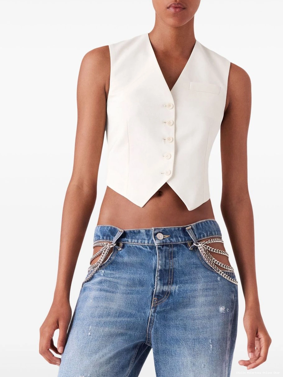 Cheap McCartney vest cropped Stella Women tailored 0503